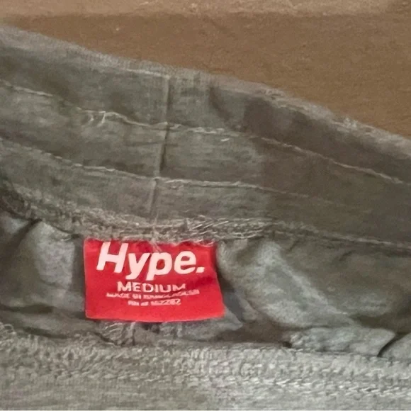 Hype men’s joggers gray, medium - Picture 4 of 7